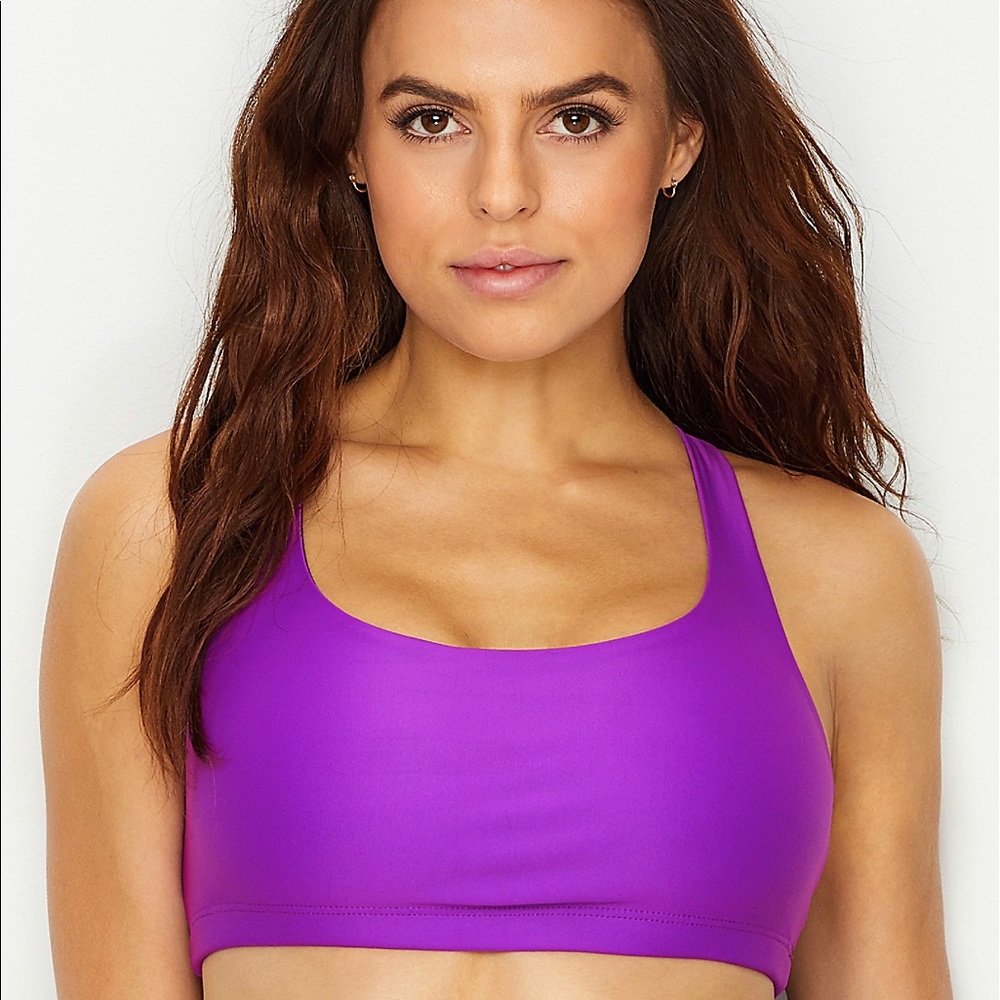 Purple Onzie Sports Bra